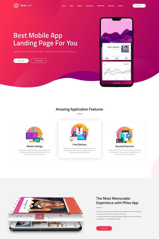 phlox-wordpress-theme-app-landing