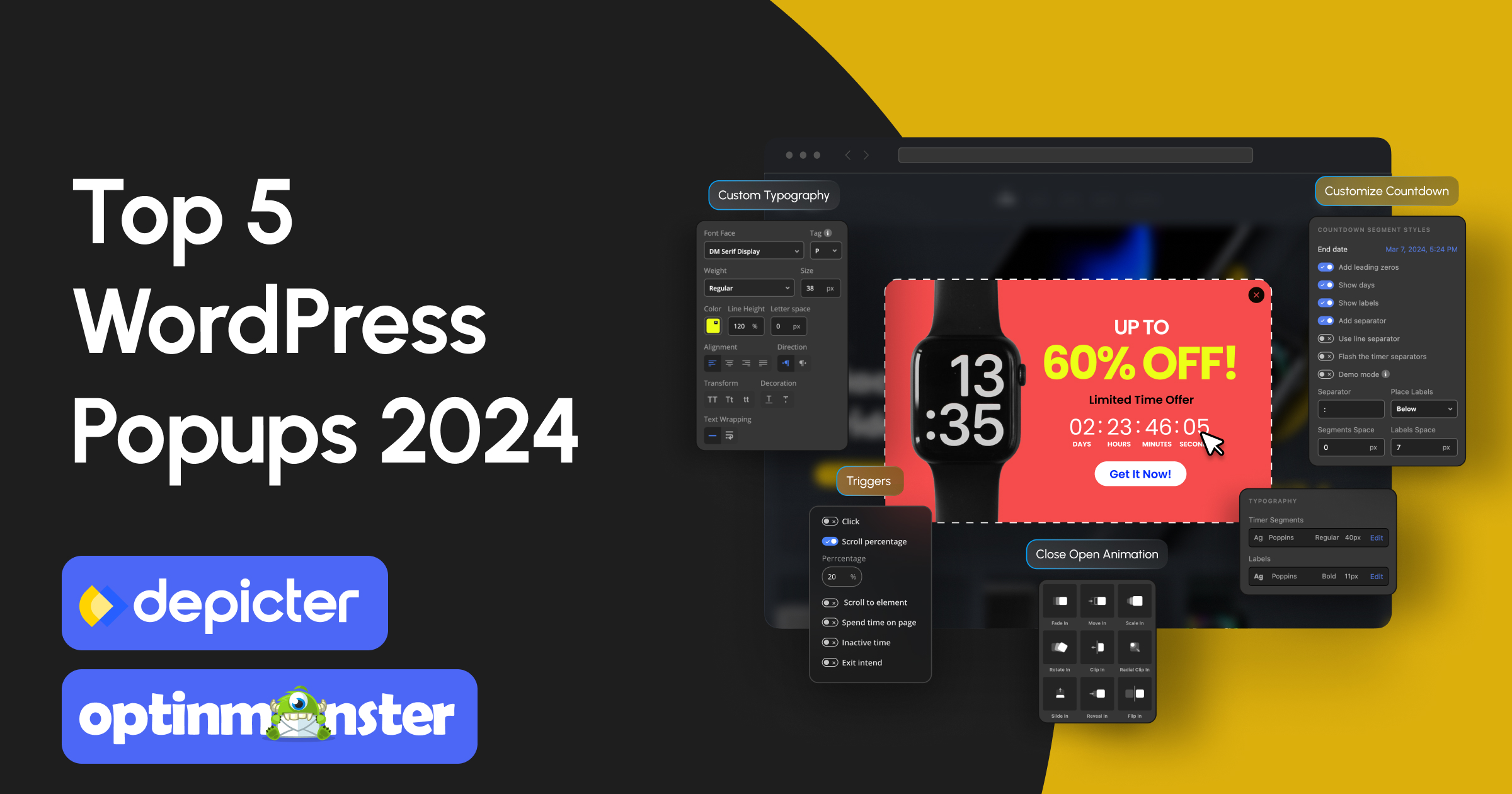 Top 5 WordPress Popups 2024