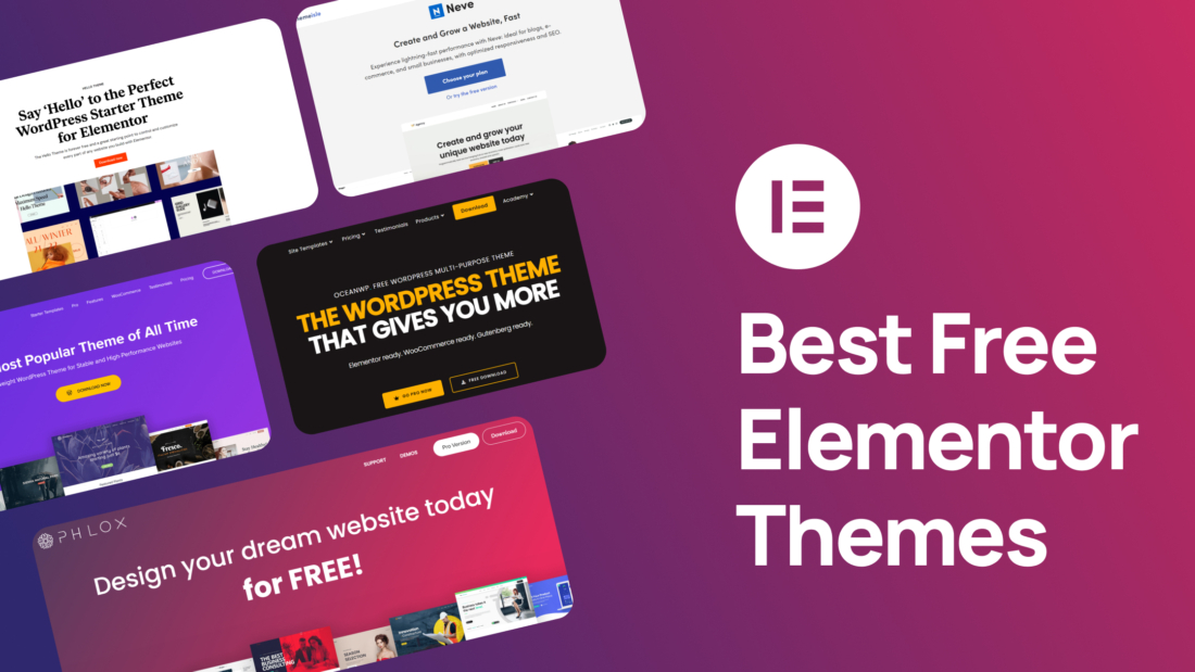 Best Free Elementor themes