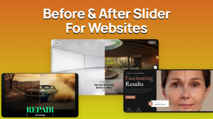 Before & After Slider for Websites